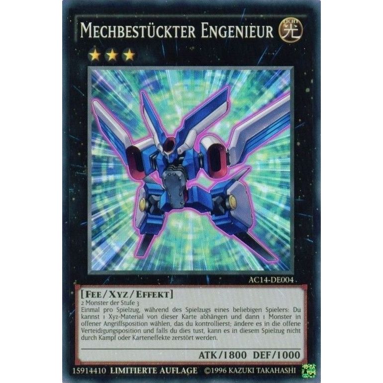 Image for Mechquipped Angineer (German) - "Mechbestückter Engenieur" (AC14-DE004) (AC14) - YuGiOh