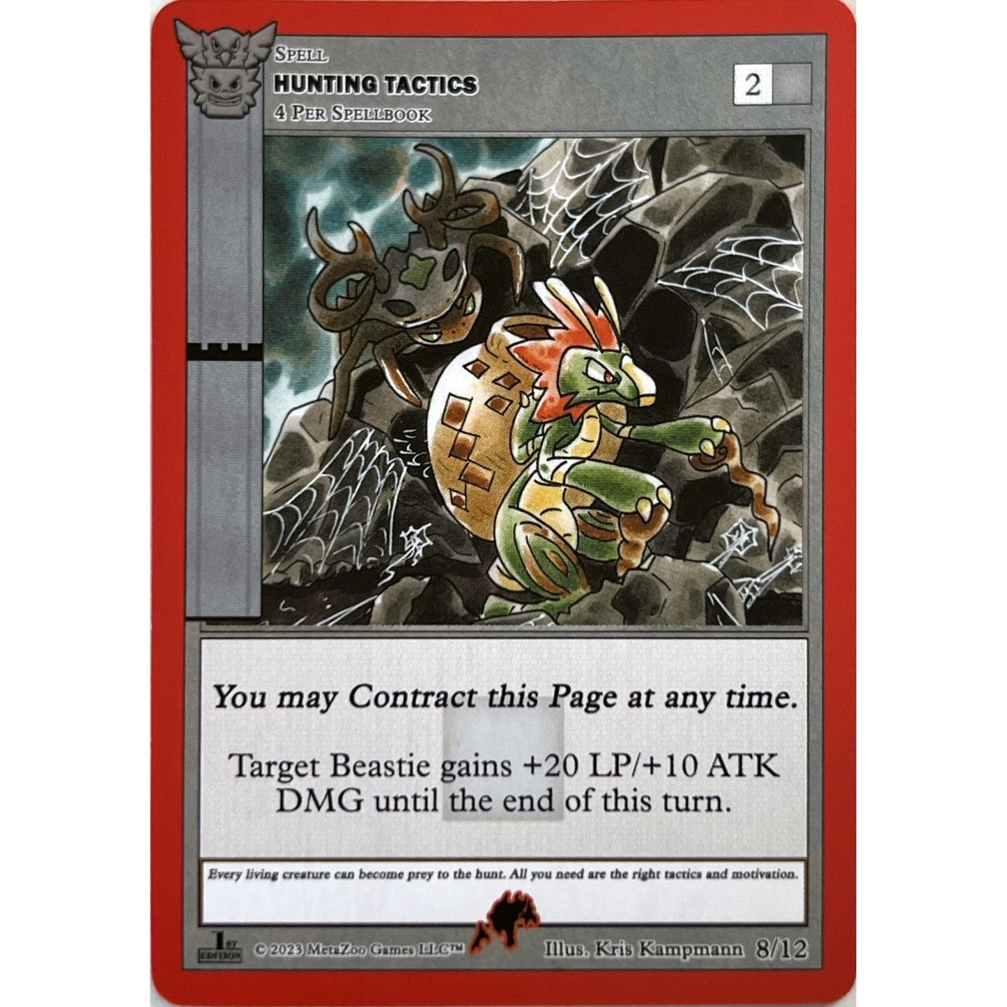 Image for Hunting Tactics (Kanontsistontie) (8/12) (NATFE-RE) - MetaZoo