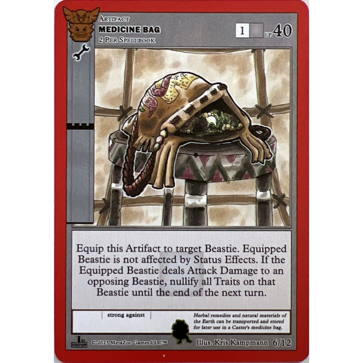 Image for Medicine Bag (6/12) (NATFE-RE) - MetaZoo