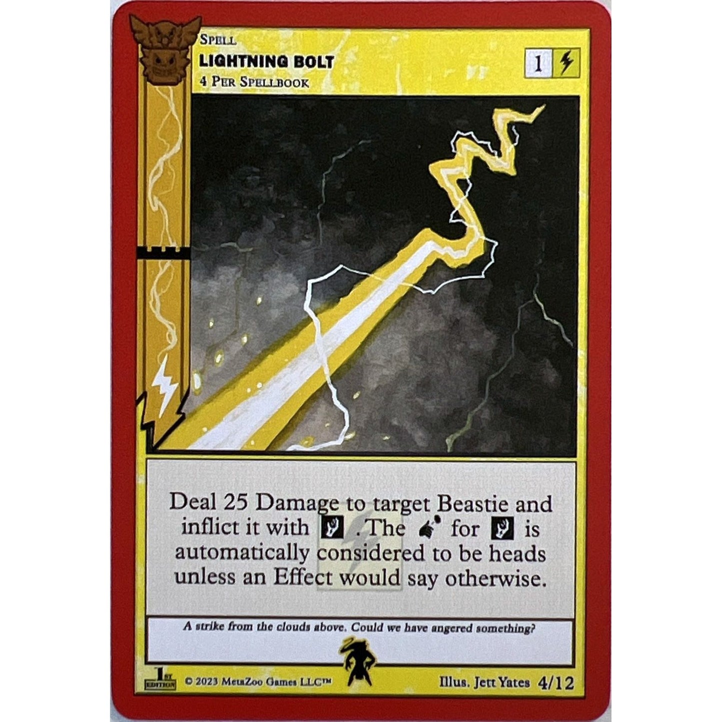 Image for Lightning Bolt (4/12) (NATFE-RE) - MetaZoo