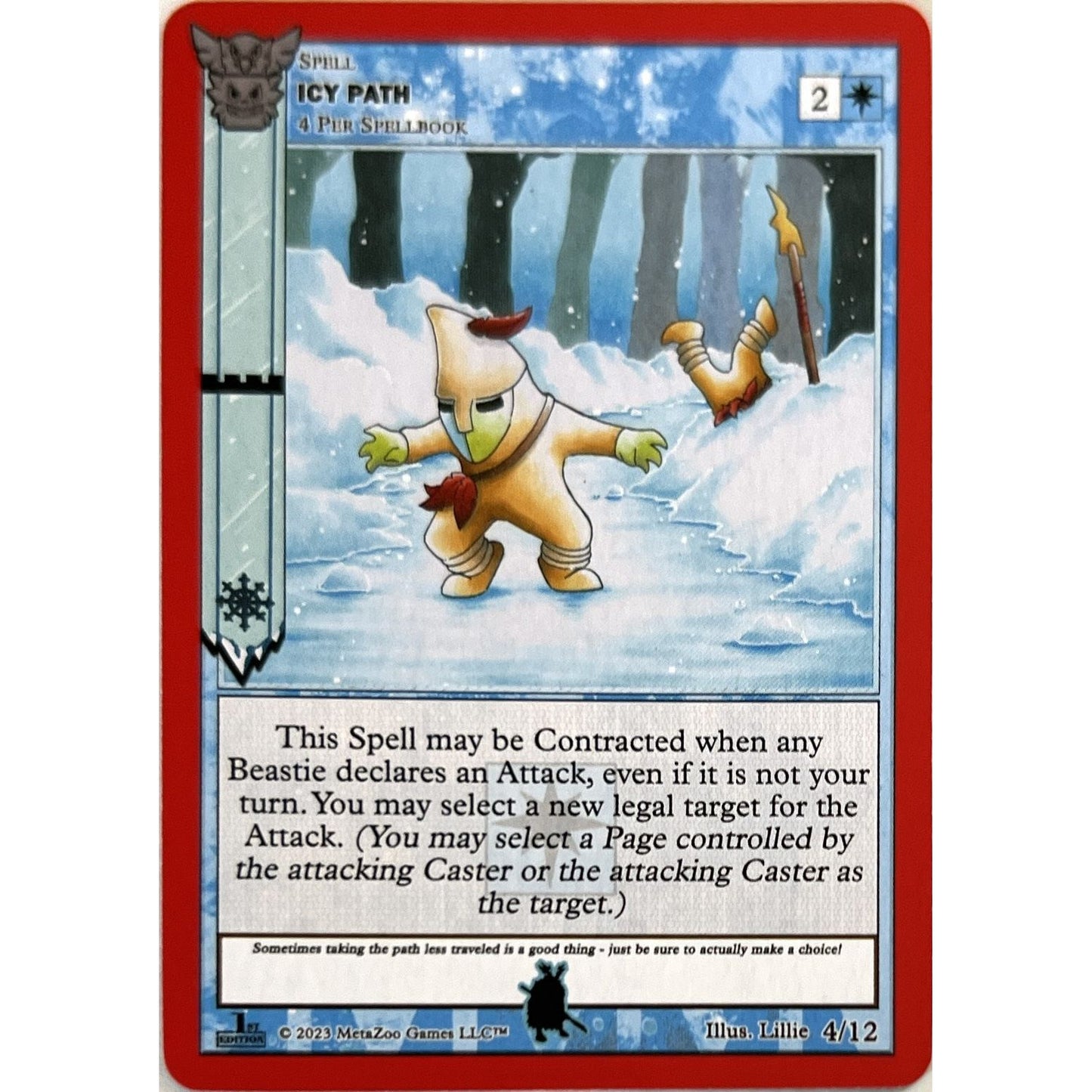 Image for Icy Path (4/12) (NATFE-RE) - MetaZoo