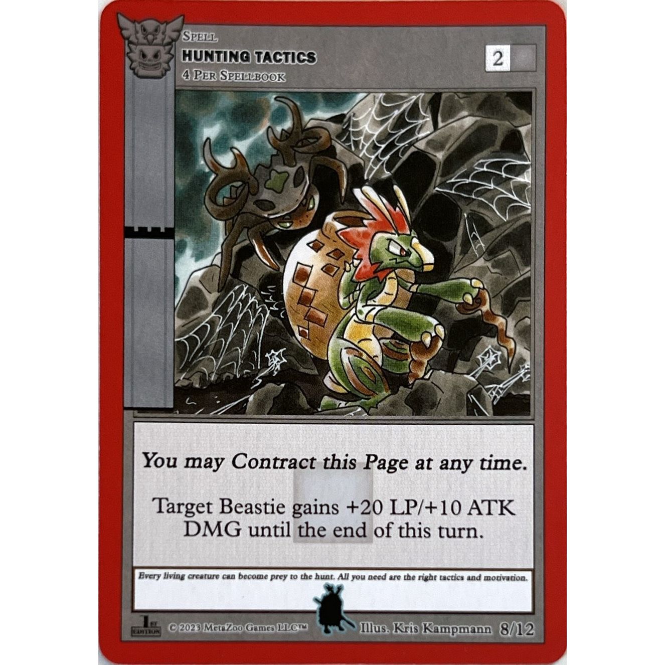 Image for Hunting Tactics (Tekkeitsertok) (8/12) (NATFE-RE) - MetaZoo