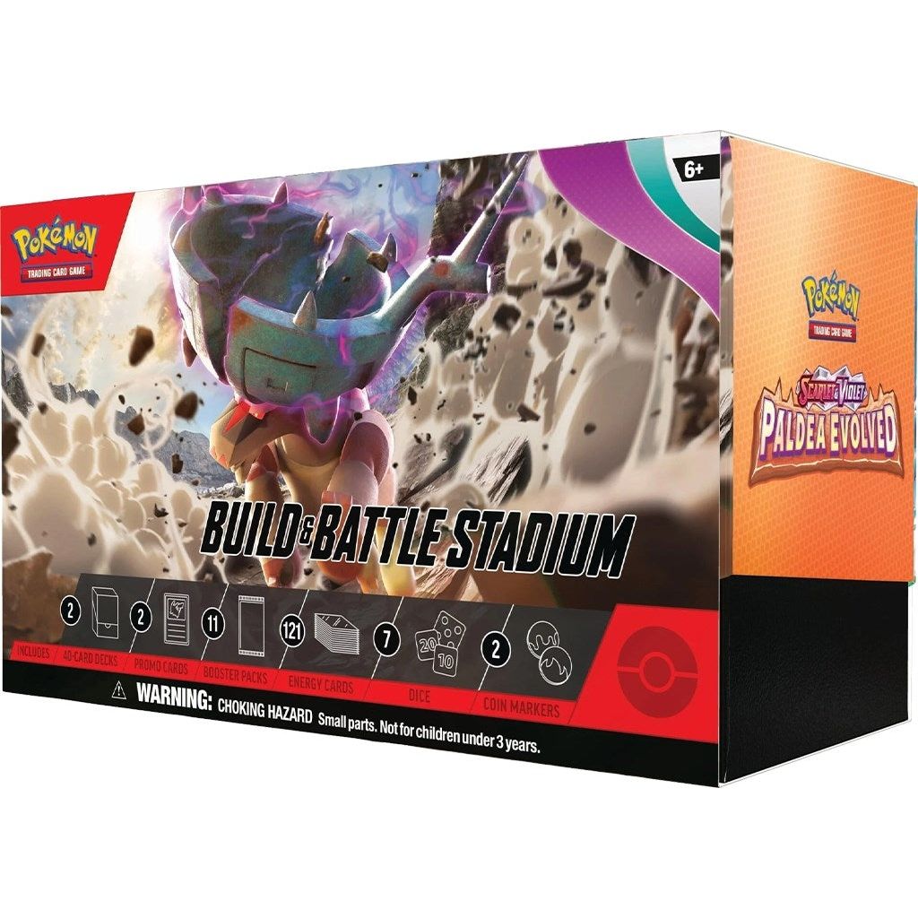 Image for Paldea Evolved Build & Battle Stadium - Pokemon