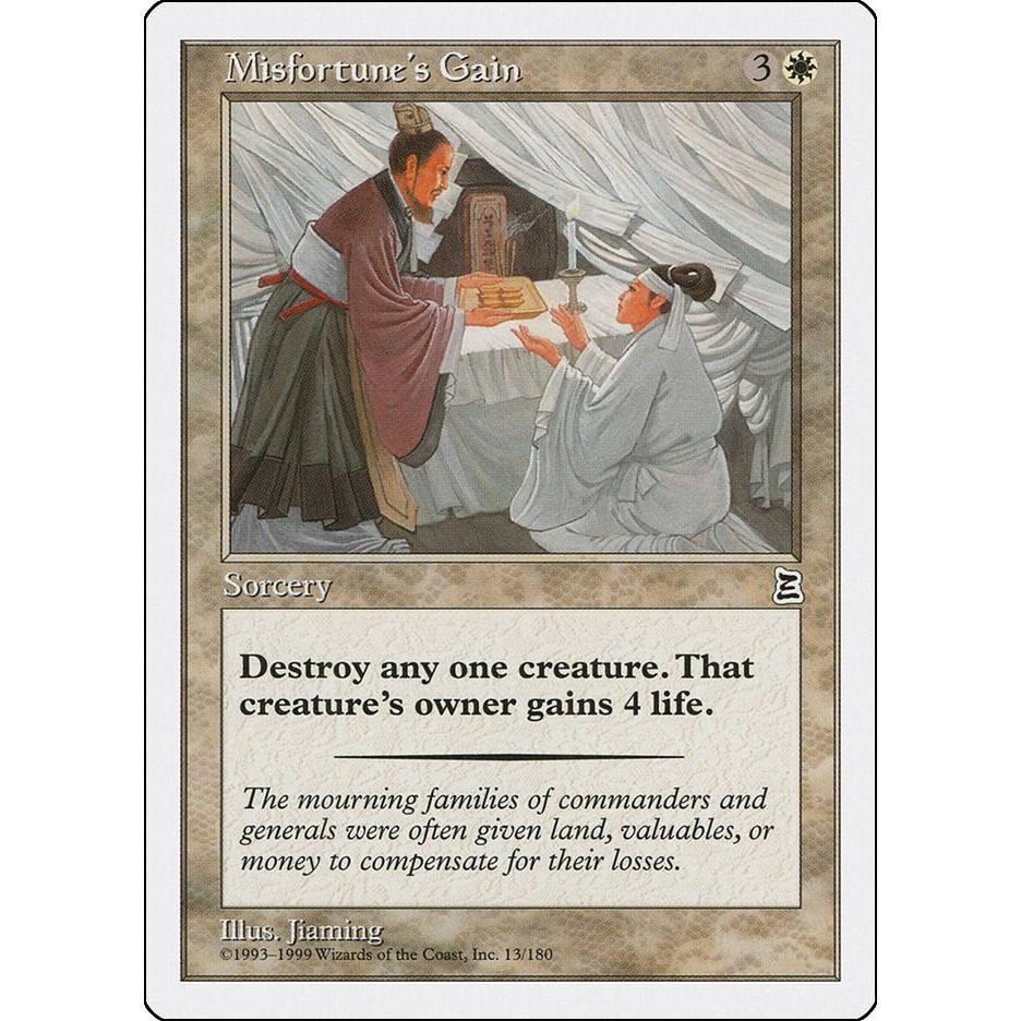 Image for Misfortune's Gain (13) (PTK) - Magic: The Gathering