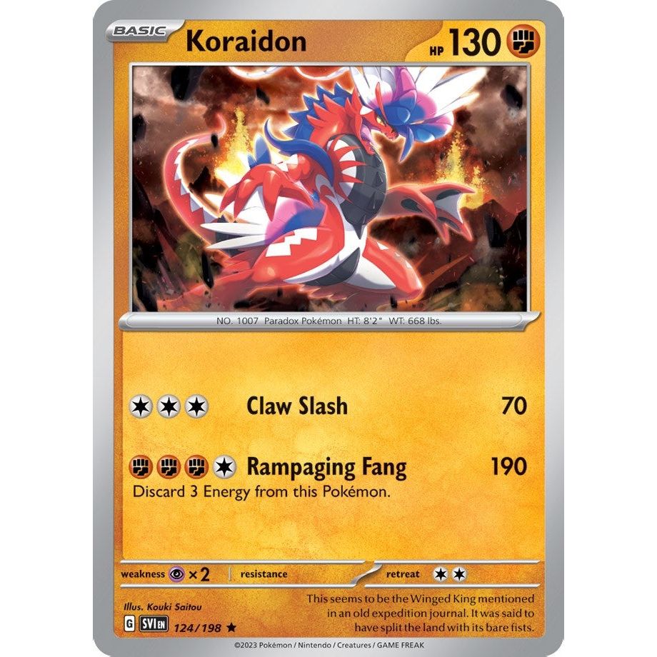 Image for Koraidon (124/198) (PR) - Pokemon