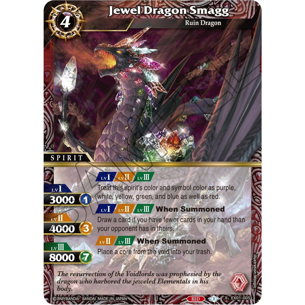 Image for Jewel Dragon Smagg (EX01-005) (EX01) - Battle Spirits Saga