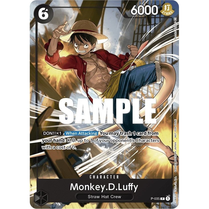 Image for Monkey.D.Luffy (Pirates Party Vol. 3) (P-035) (OP-PR) - One Piece Card Game