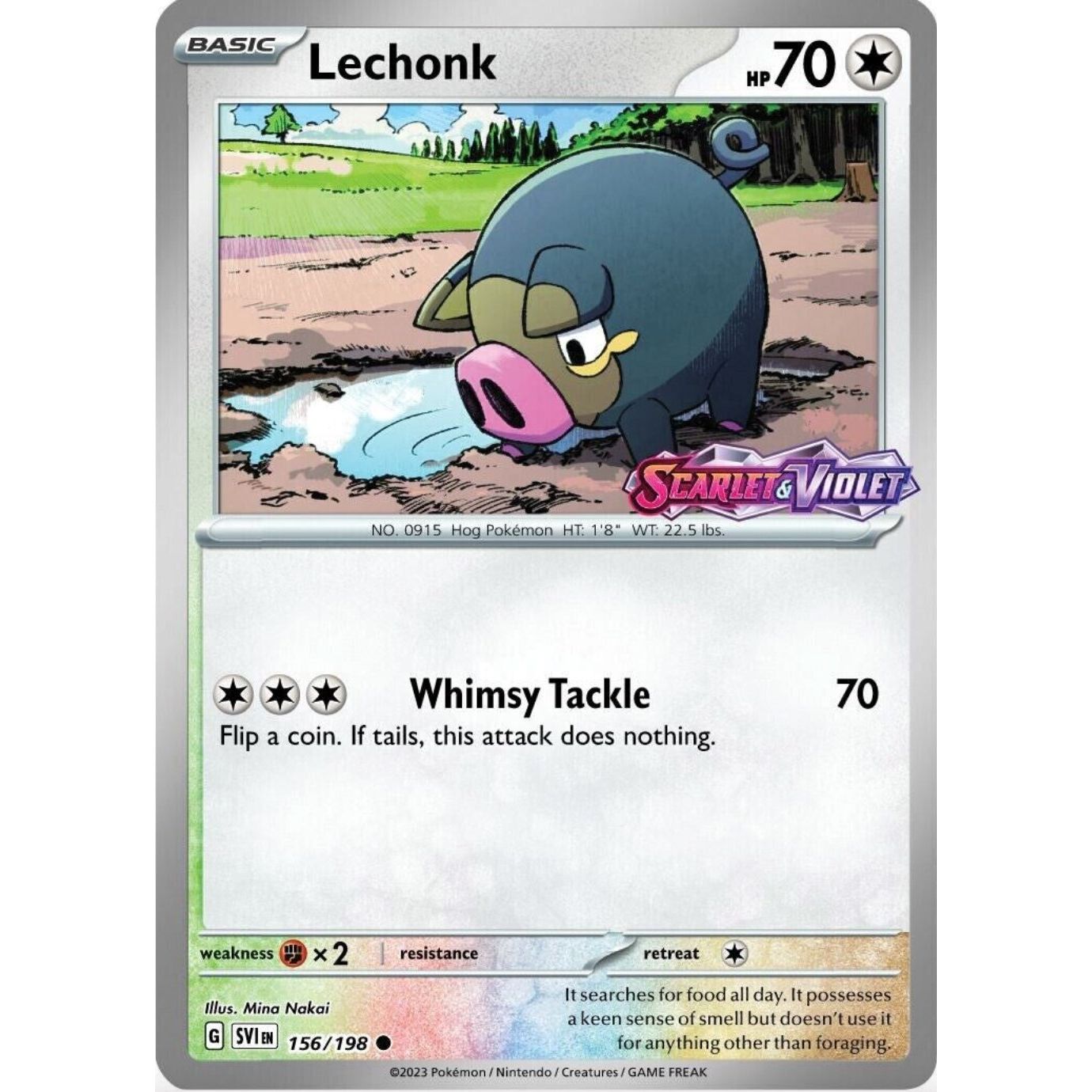 Image for Lechonk - 156/198 (Best Buy Promo) (156/198) (MCAP) - Pokemon