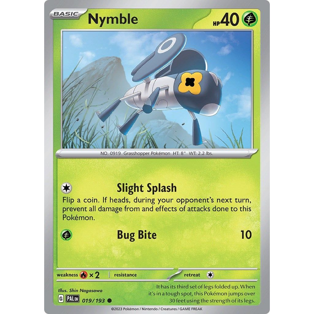 Image for Nymble (019/193) (PAL) - Pokemon