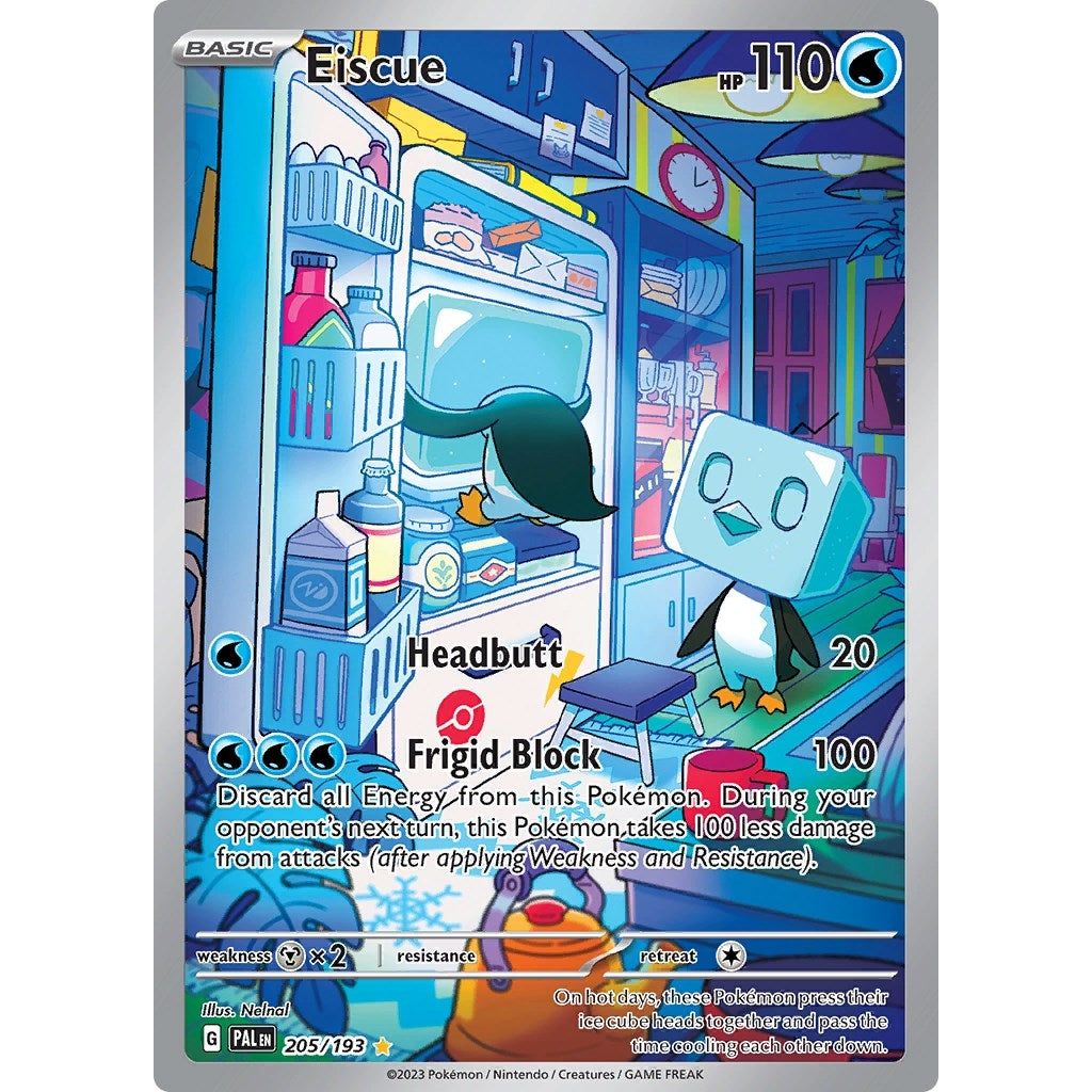 Image for Eiscue (205/193) (PAL) - Pokemon