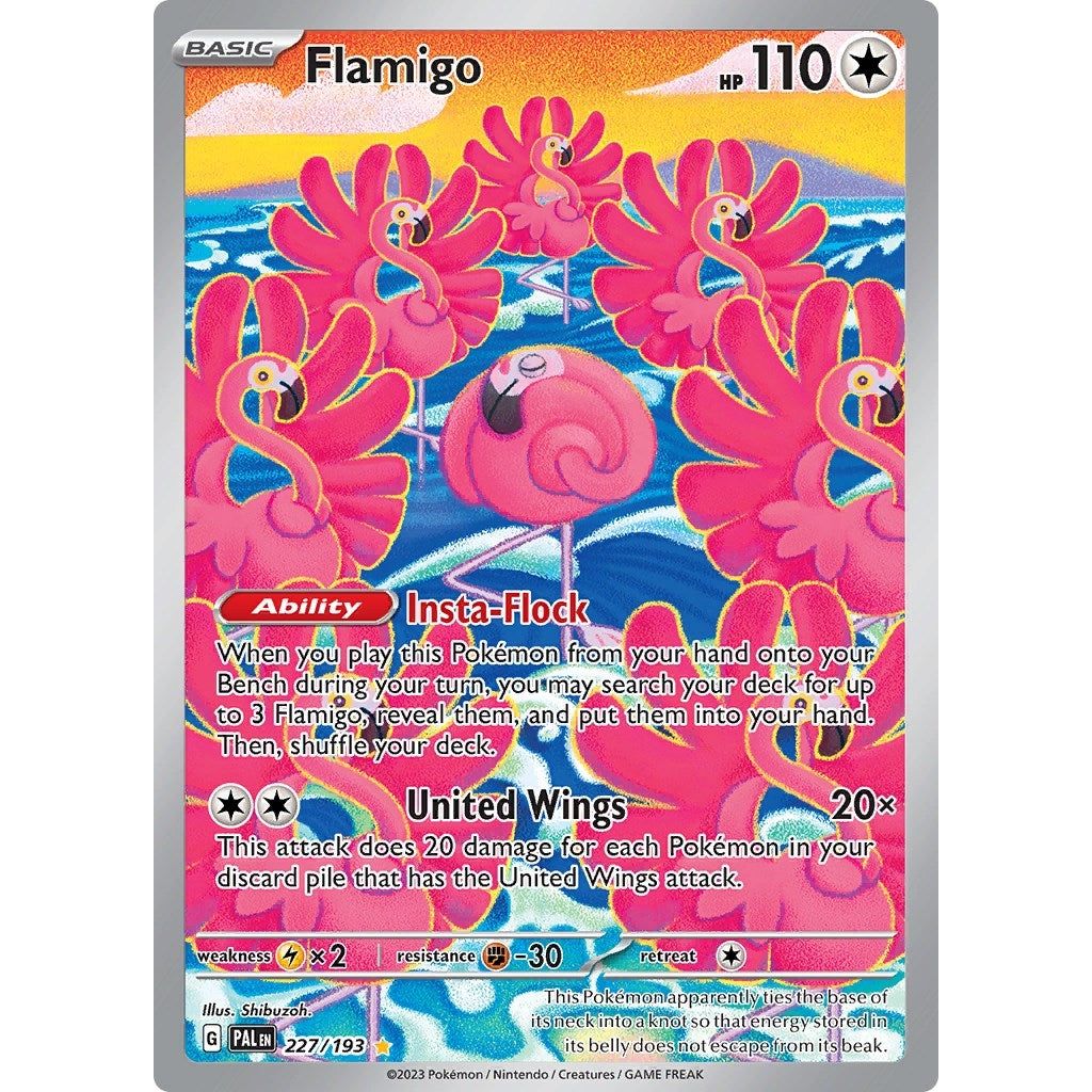 Image for Flamigo (227/193) (PAL) - Pokemon