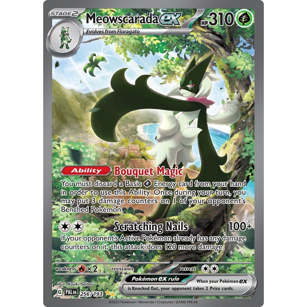 Image for Meowscarada ex (256/193) (PAL) - Pokemon