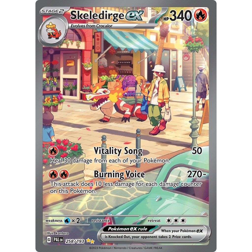Image for Skeledirge ex (258/193) (PAL) - Pokemon