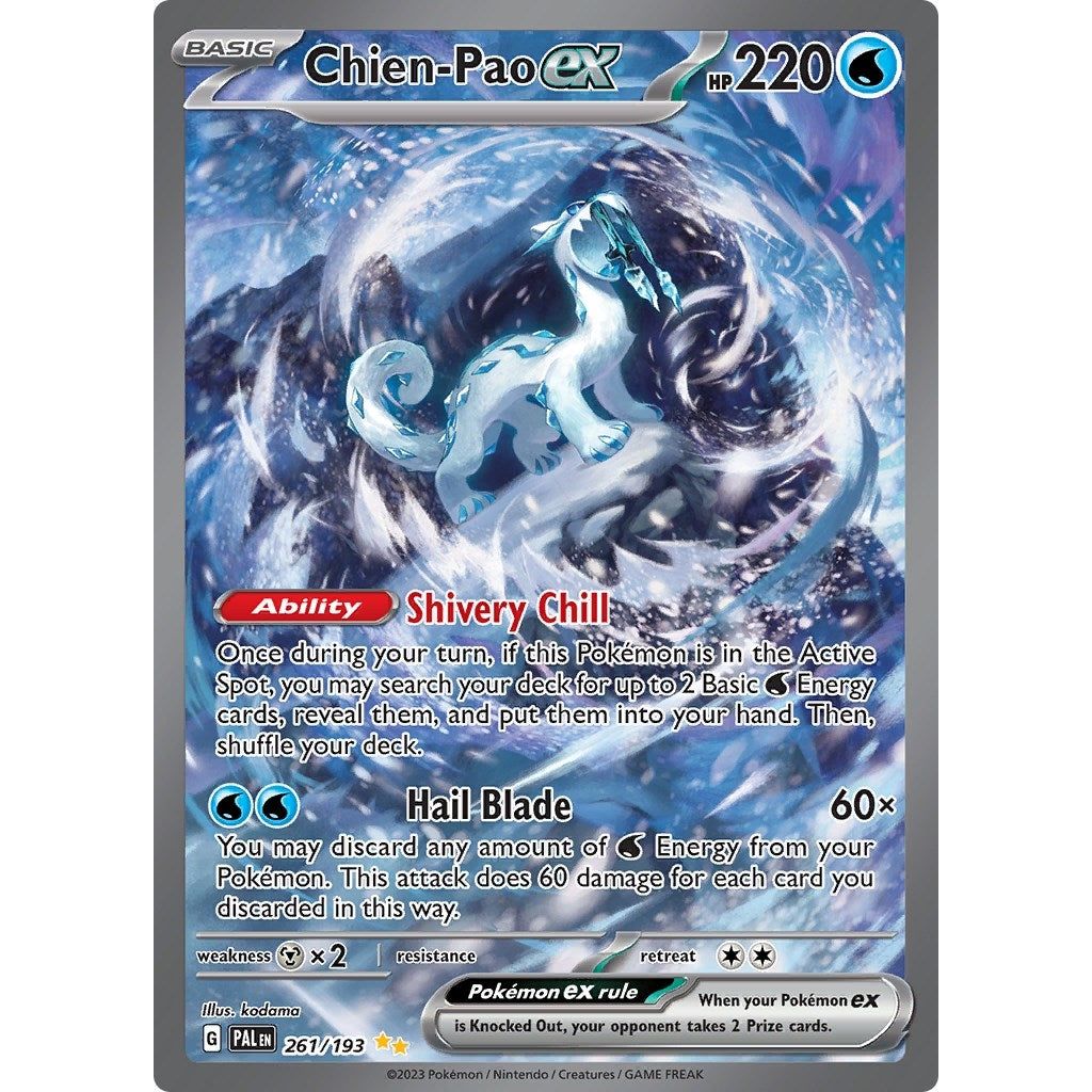 Image for Chien-Pao ex (261/193) (PAL) - Pokemon