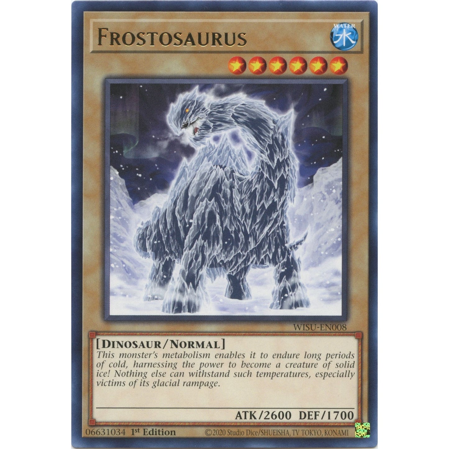 Image for Frostosaurus (WISU-EN008) (WISU) - YuGiOh