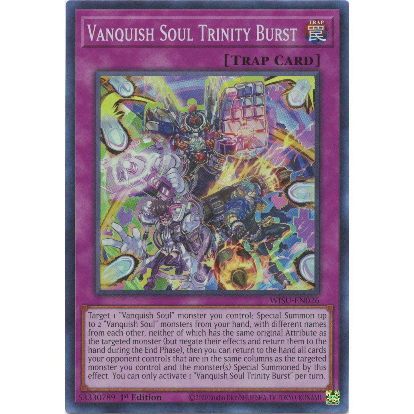 Image for Vanquish Soul Trinity Burst (WISU-EN026) (WISU) - YuGiOh