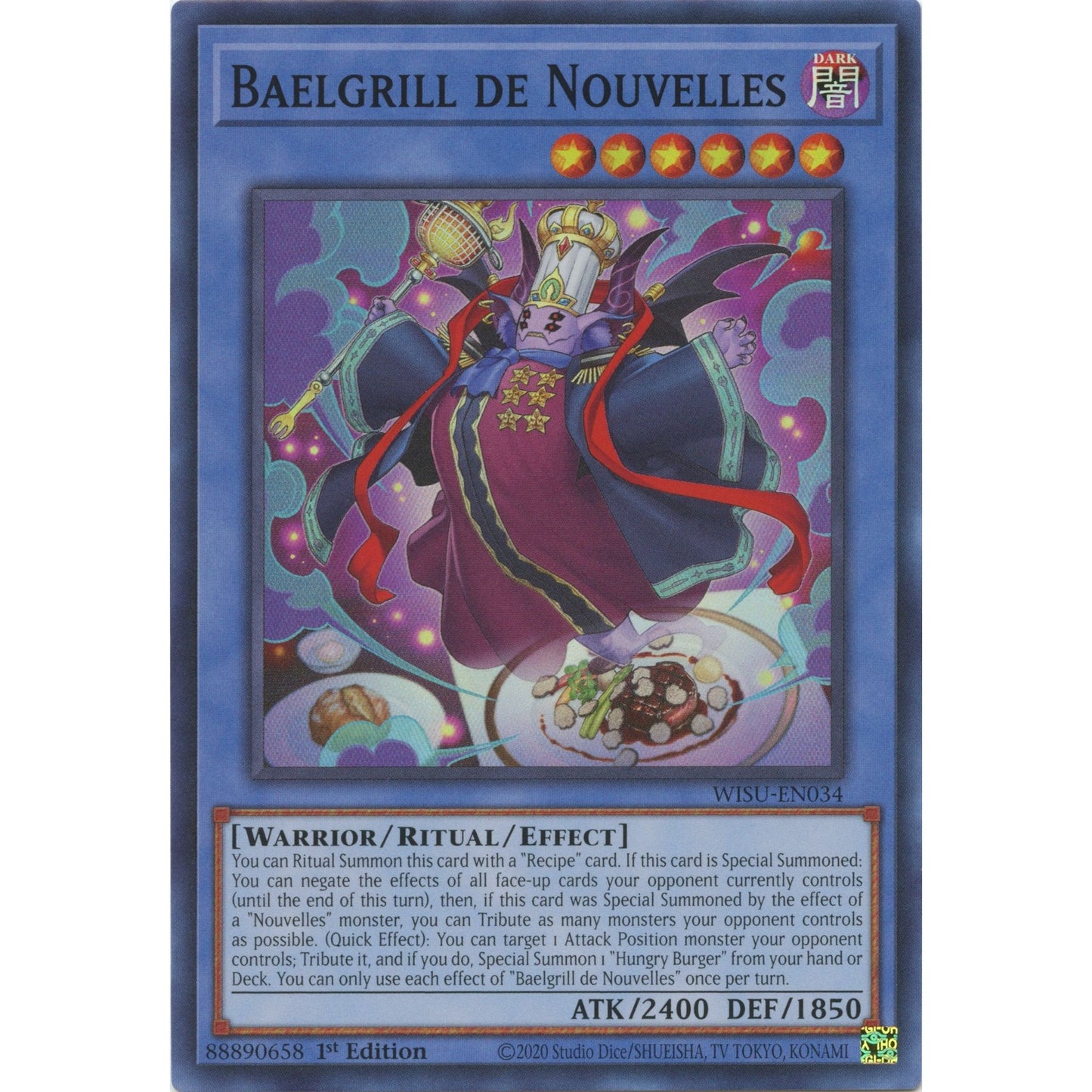 Image for Baelgrill de Nouvelles (WISU-EN034) (WISU) - YuGiOh
