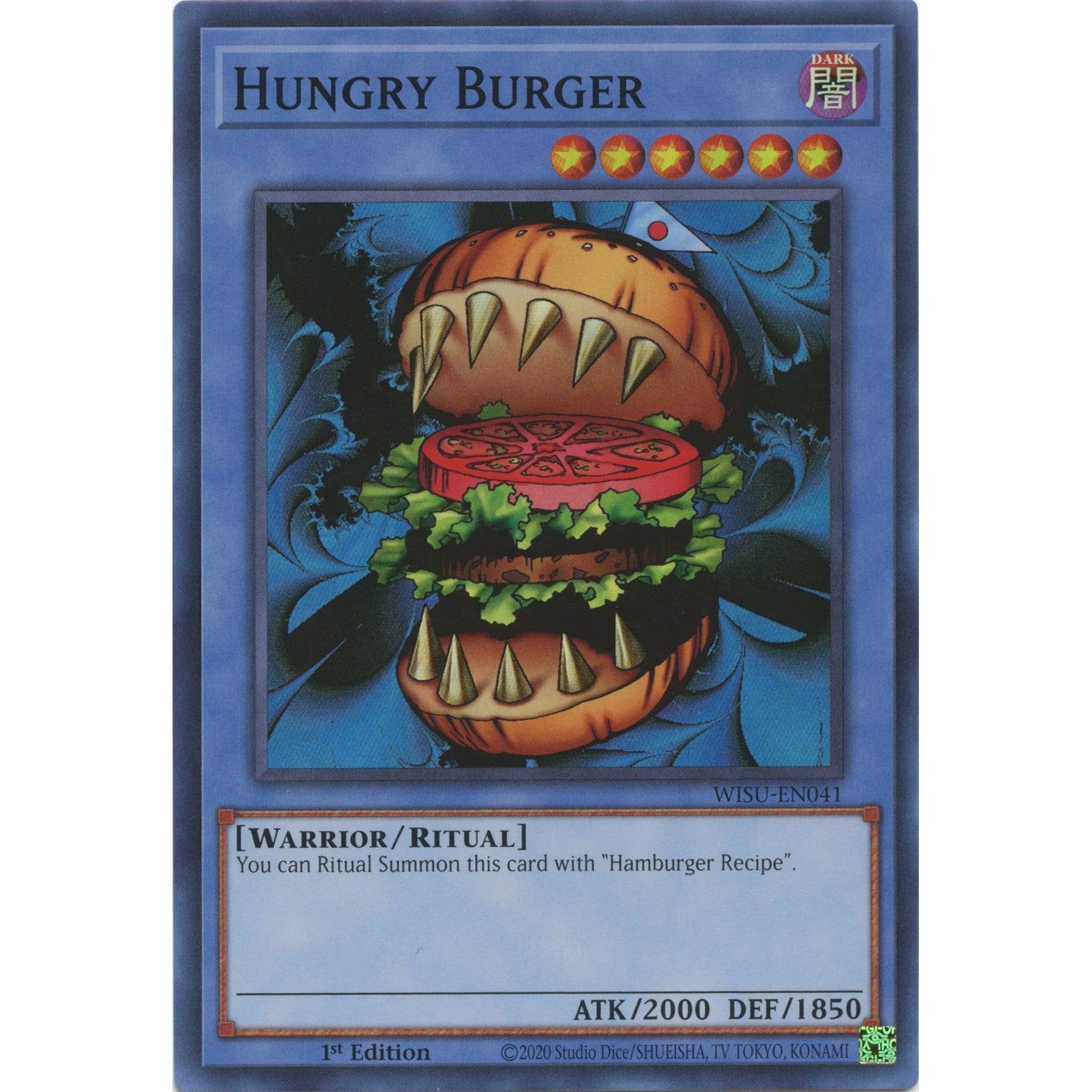 Image for Hungry Burger (WISU-EN041) (WISU) - YuGiOh