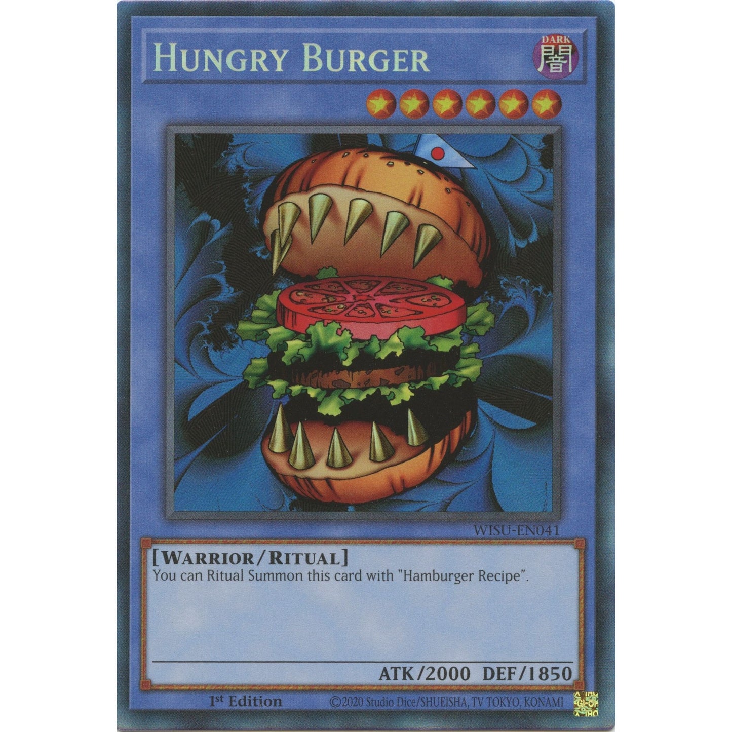 Image for Hungry Burger (CR) (WISU-EN041) (WISU) - YuGiOh