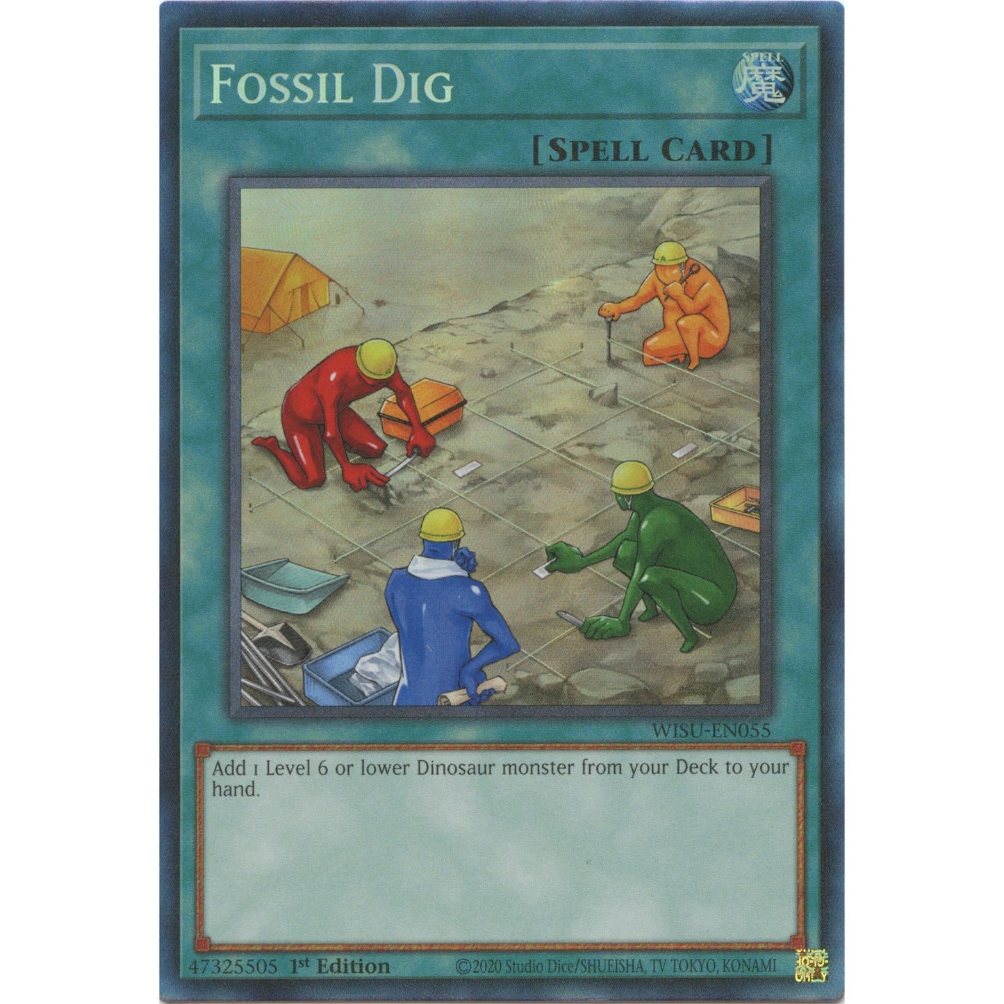 Image for Fossil Dig (CR) (WISU-EN055) (WISU) - YuGiOh