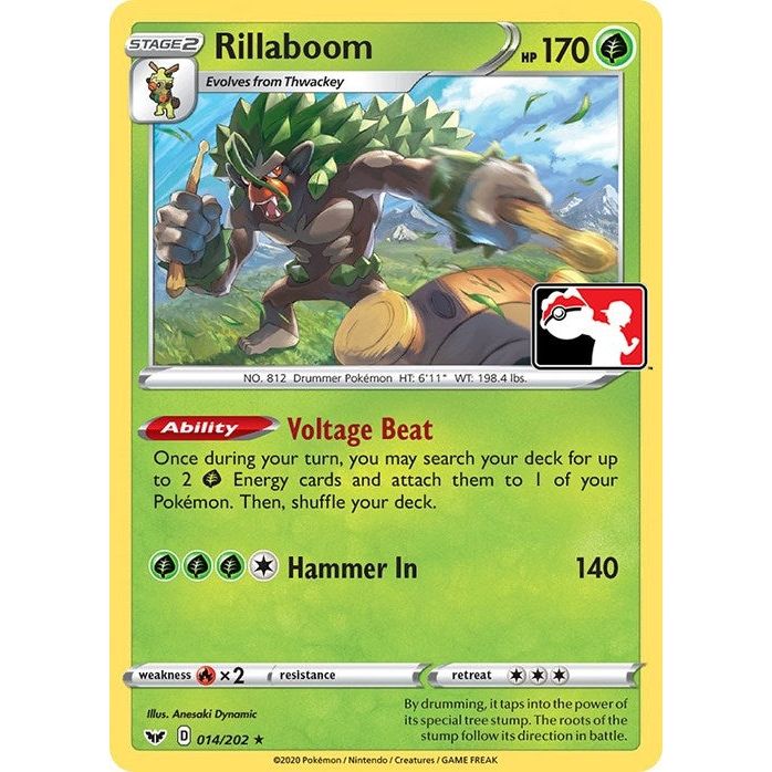 Image for Rillaboom (014/072) - Pokemon