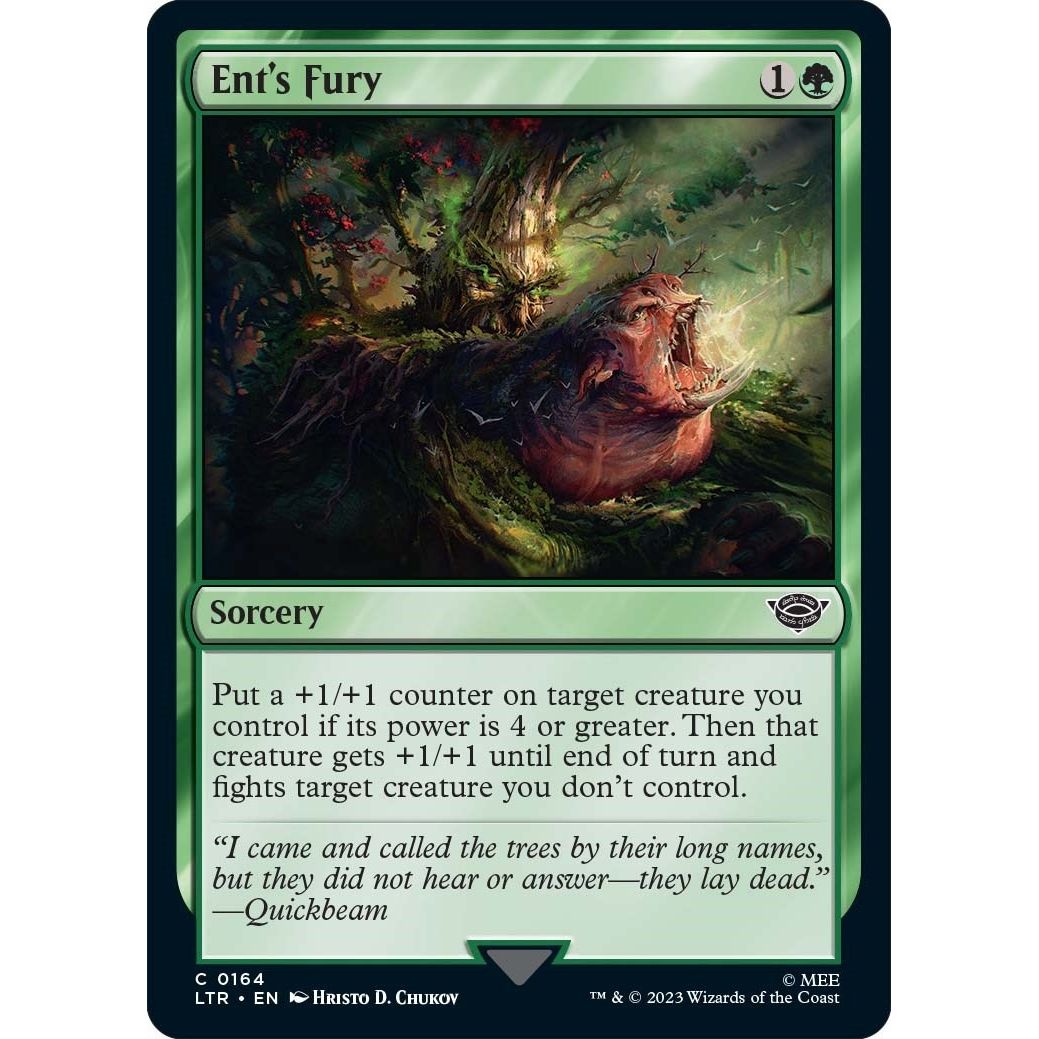 Image for Ent's Fury (164) (LTR) - Magic: The Gathering
