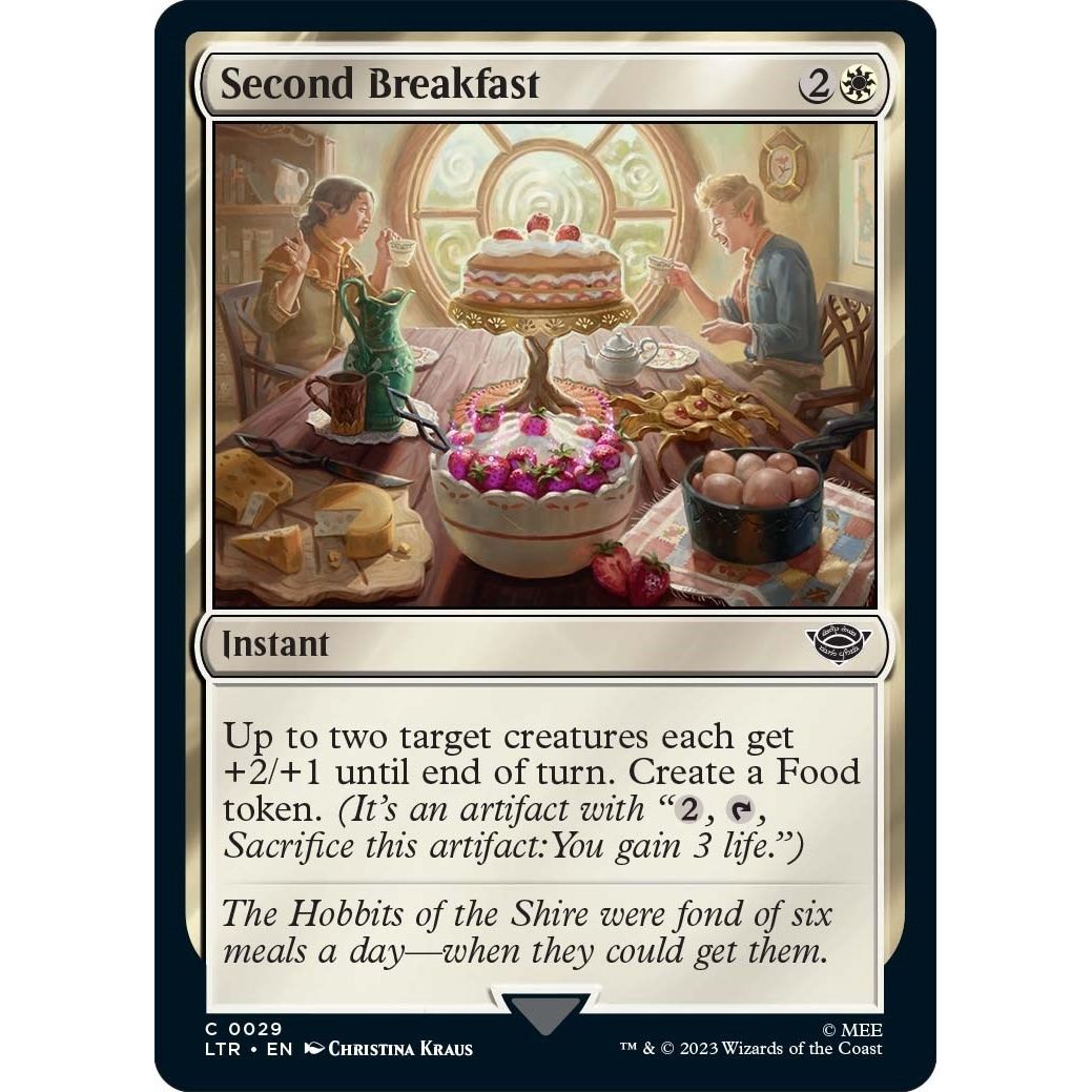 Image for Second Breakfast (29) (LTR) - Magic: The Gathering