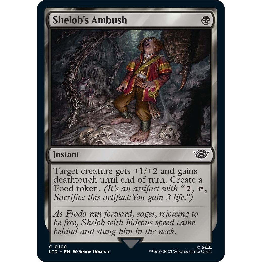 Image for Shelob's Ambush (108) (LTR) - Magic: The Gathering