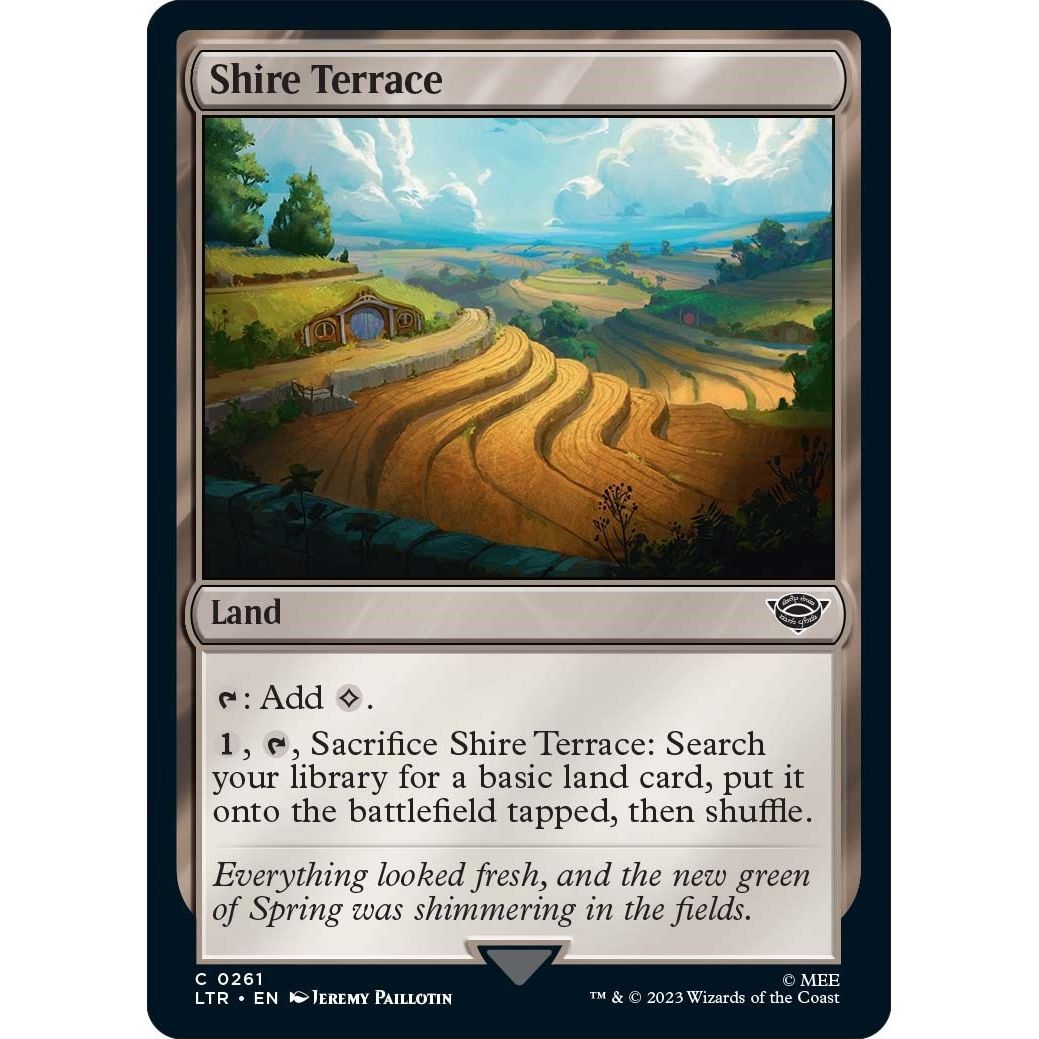 Image for Shire Terrace (261) (LTR) - Magic: The Gathering