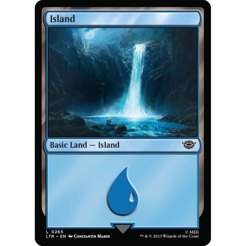 Image for Island (0265) (265) (LTR) - Magic: The Gathering