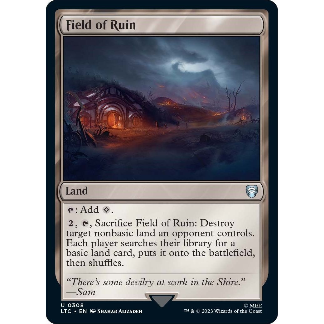 Image for Field of Ruin (308) (LTC) - Magic: The Gathering