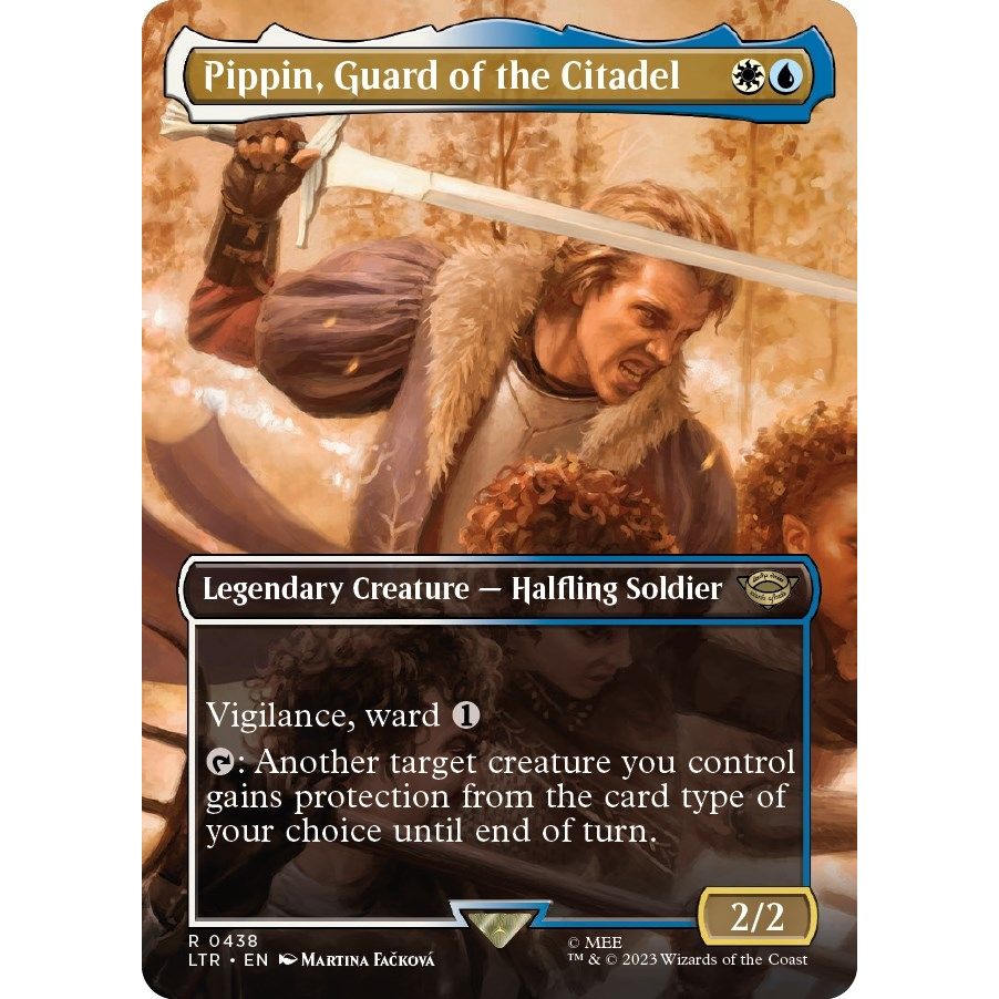 Image for Pippin, Guard of the Citadel (Borderless) (438) (LTR) - Magic: The Gathering