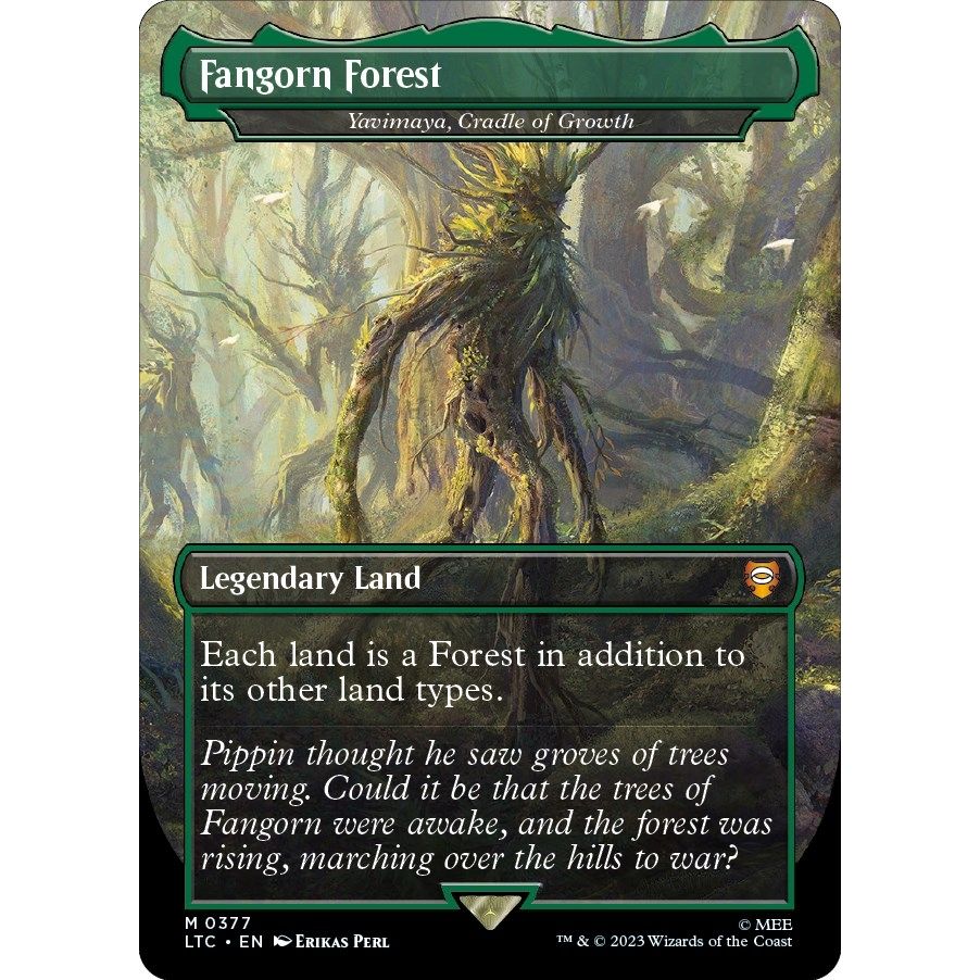 Image for Fangorn Forest - Yavimaya, Cradle of Growth (377) (LTC) - Magic: The Gathering