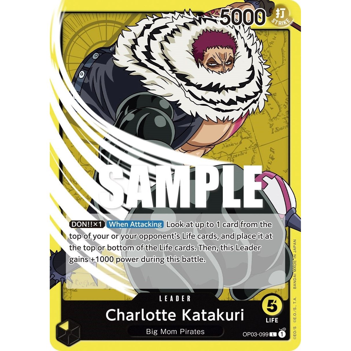 Image for Charlotte Katakuri (099) (OP03-099) (OP03) - One Piece Card Game