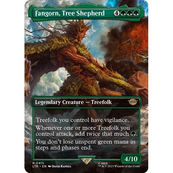Image for Fangorn, Tree Shepherd (Borderless) (415) (LTR) - Magic: The Gathering