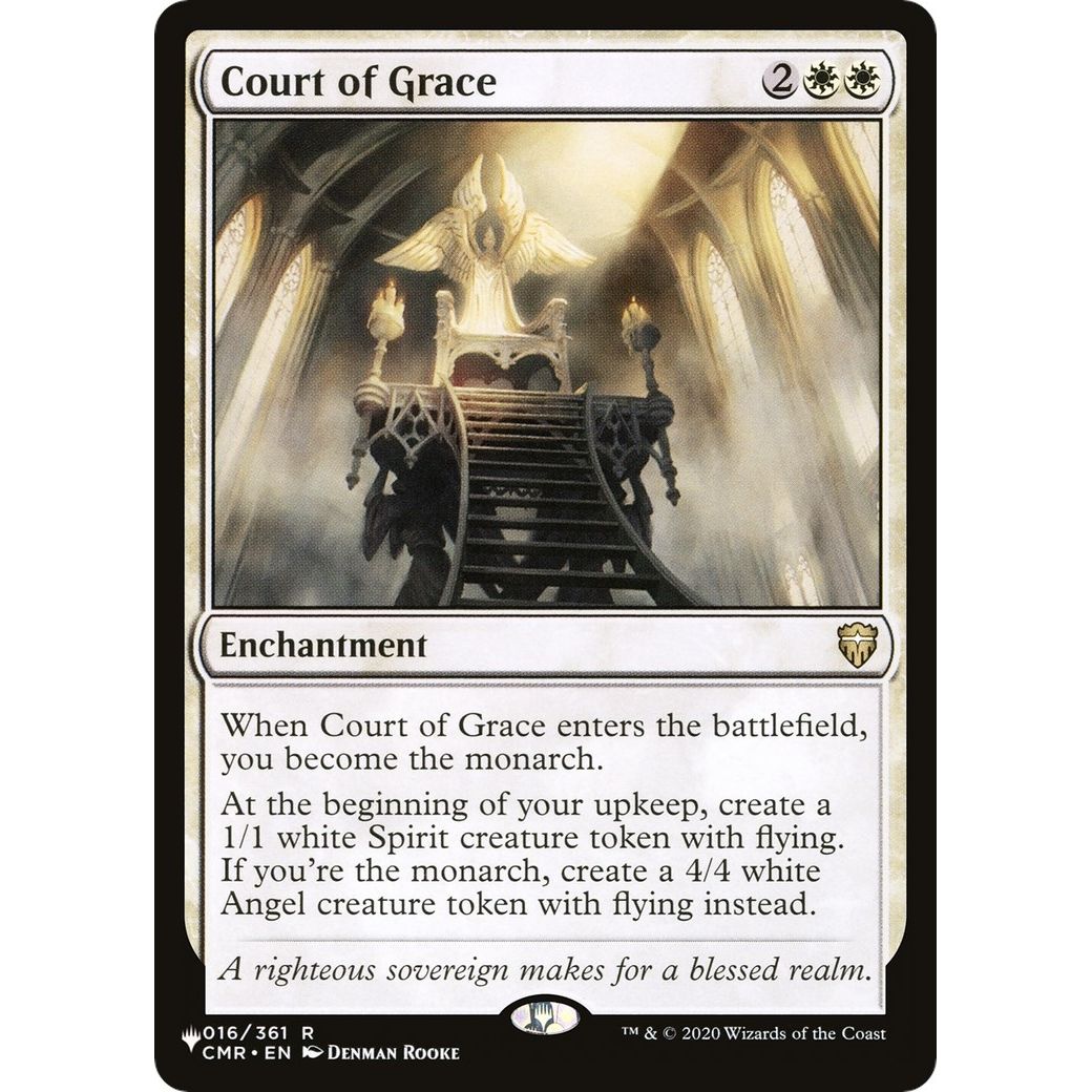 Image for Court of Grace (016/361) (LIST) - Magic: The Gathering