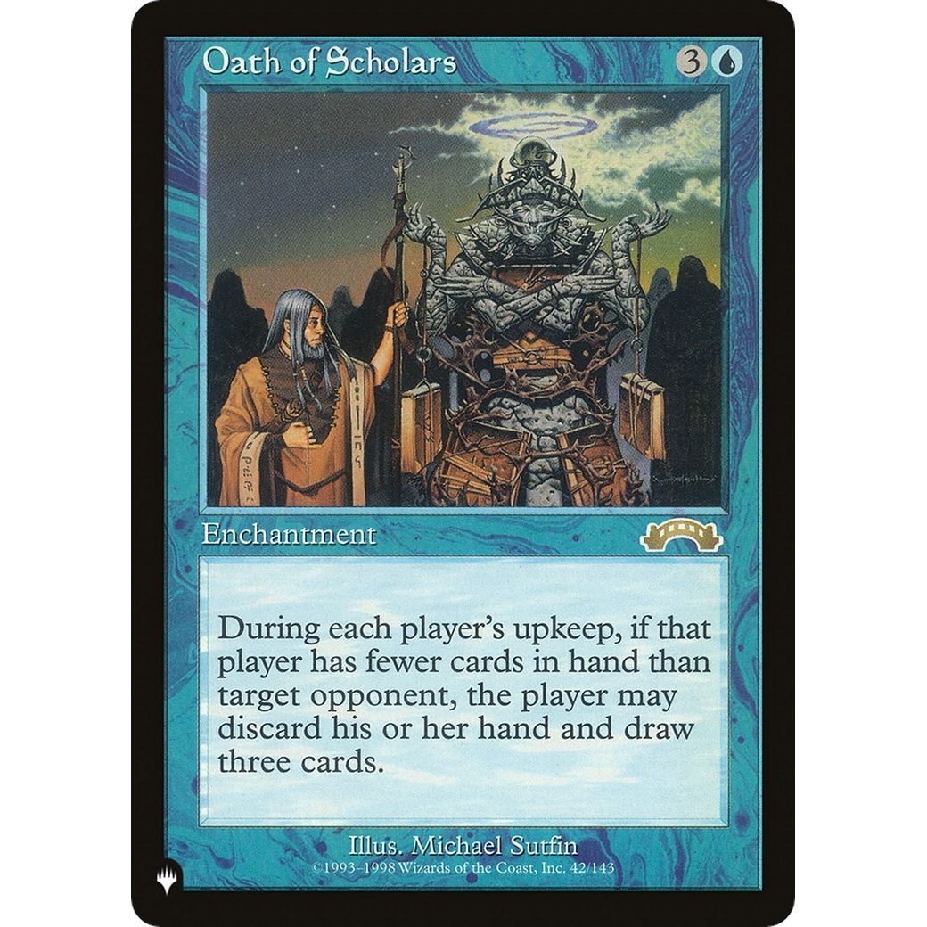 Image for Oath of Scholars (42/143) (LIST) - Magic: The Gathering