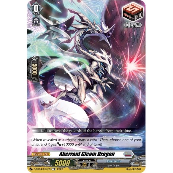 Image for Aberrant Gleam Dragon (D-SS04/014EN) (SS04) - Cardfight Vanguard