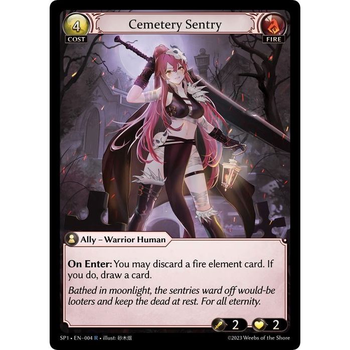 Image for Cemetery Sentry (004) (SP1) - Grand Archive TCG