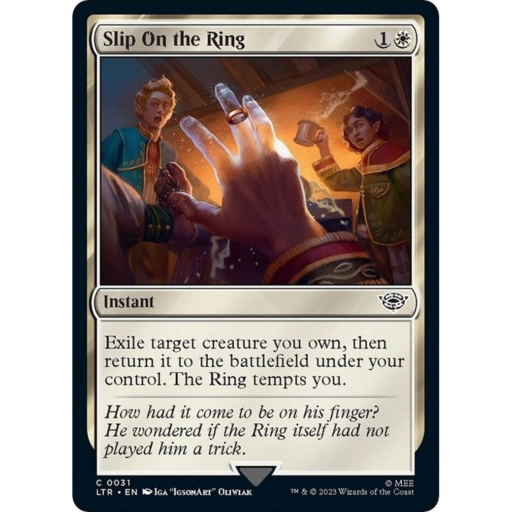 Image for Slip on the Ring (31) (LTR) - Magic: The Gathering