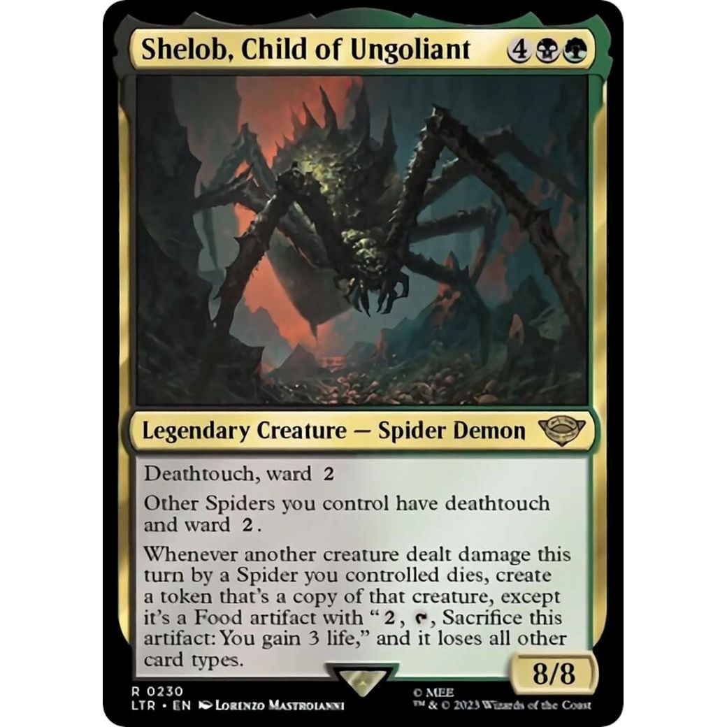 Image for Shelob, Child of Ungoliant (230) (LTR) - Magic: The Gathering