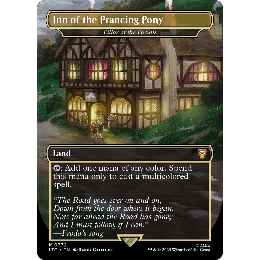 Image for Inn of the Prancing Pony - Pillar of the Paruns (372) (LTC) - Magic: The Gathering