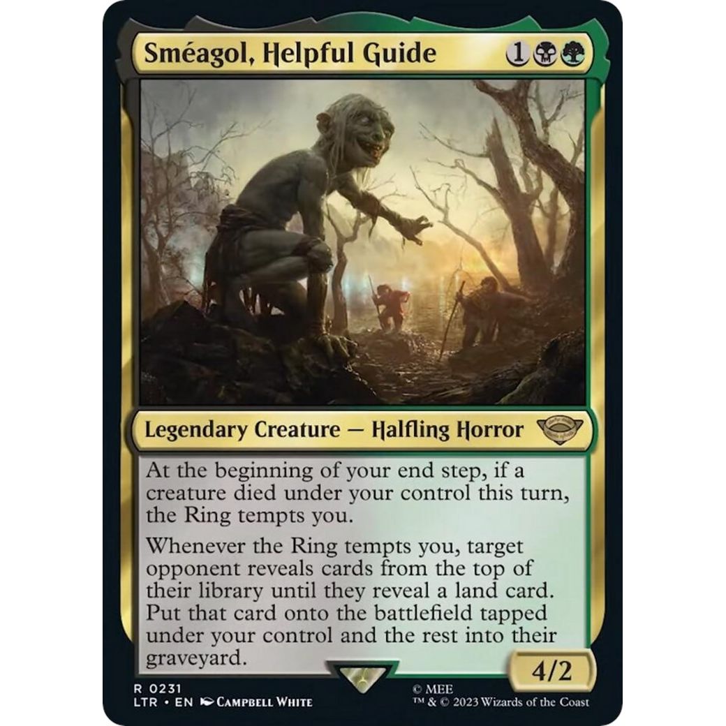Image for Smeagol, Helpful Guide (231) (LTR) - Magic: The Gathering