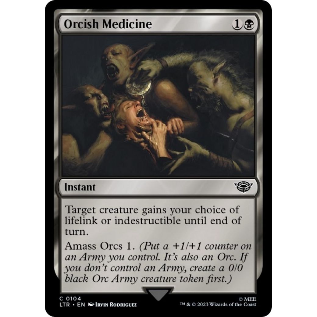 Image for Orcish Medicine (104) (LTR) - Magic: The Gathering