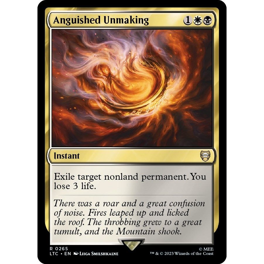 Image for Anguished Unmaking (265) (LTC) - Magic: The Gathering