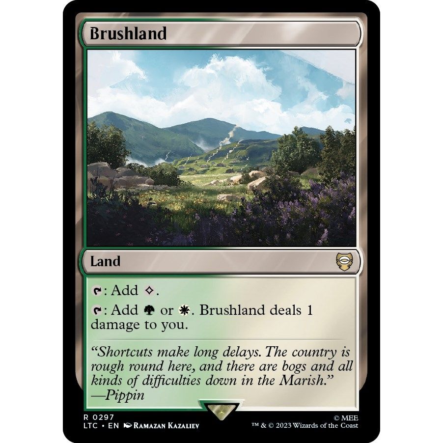 Image for Brushland (297) (LTC) - Magic: The Gathering