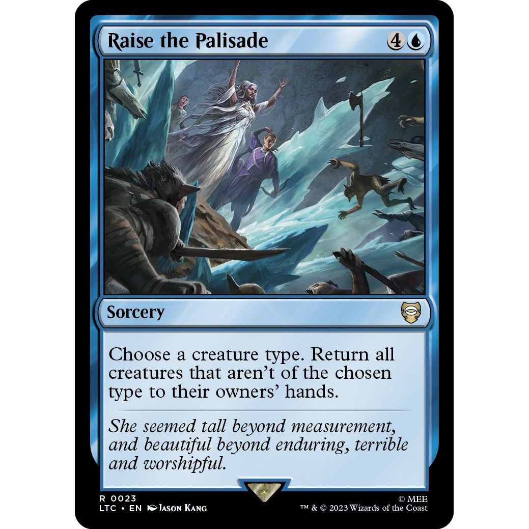 Image for Raise the Palisade (23) (LTC) - Magic: The Gathering