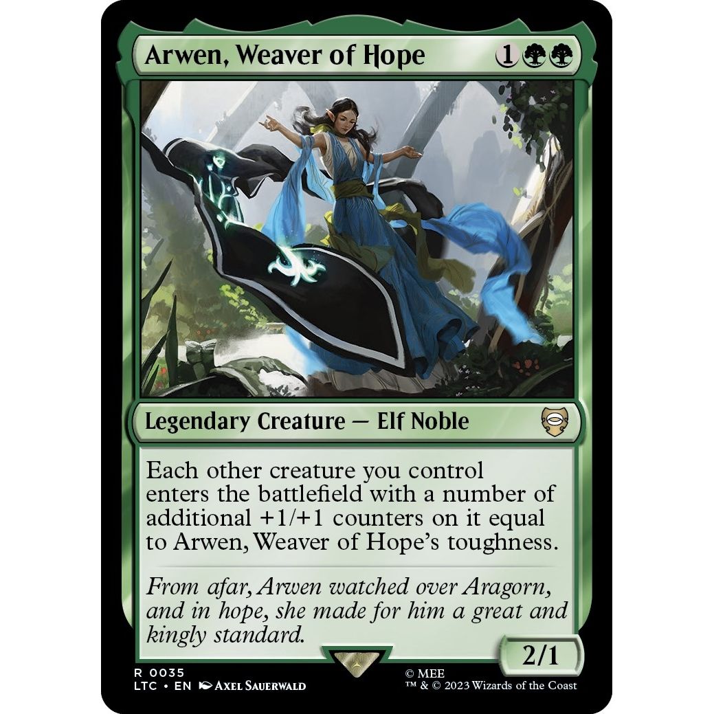 Image for Arwen, Weaver of Hope (35) (LTC) - Magic: The Gathering