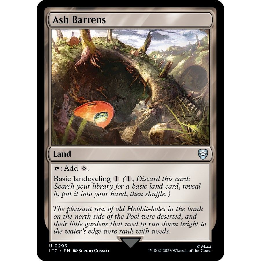Image for Ash Barrens (295) (LTC) - Magic: The Gathering