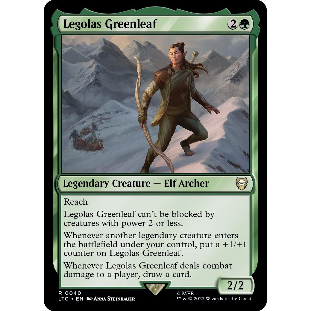 Image for Legolas Greenleaf (40) (LTC) - Magic: The Gathering
